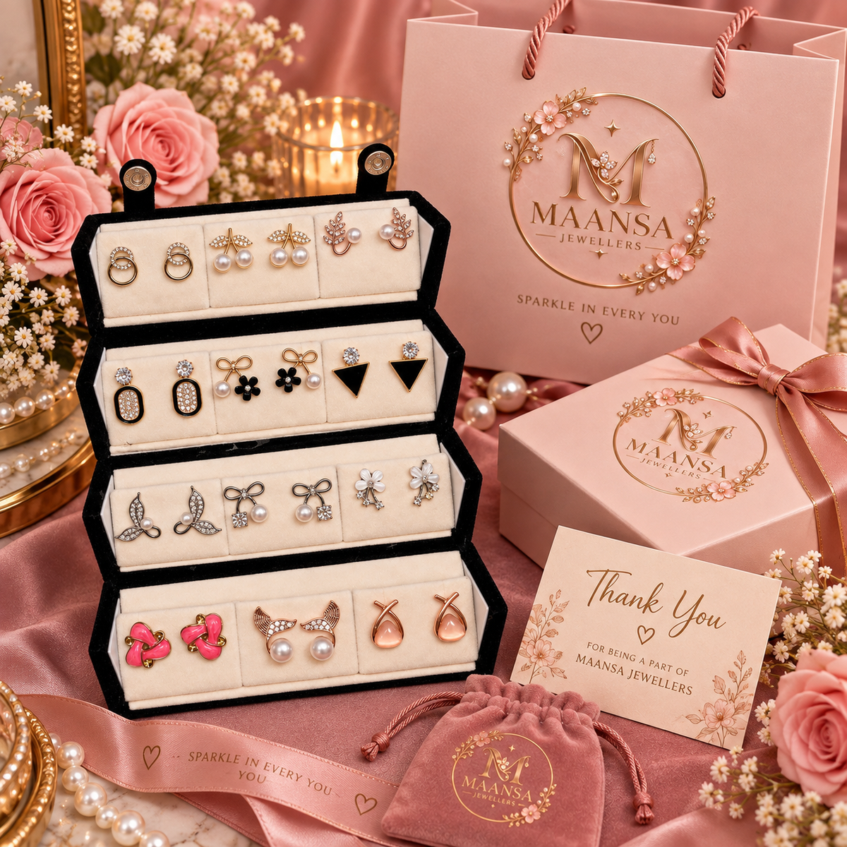 ✨ Trendy Fashion Earrings Collection