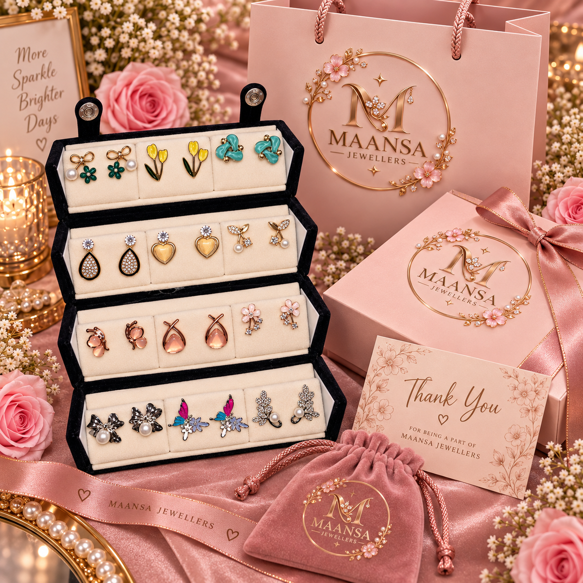 ✨ Trendy Fashion Earrings Collection